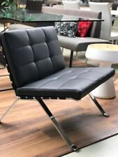 Klassischer Lounge Sessel / Chair von Girsberger Montana schwarz 