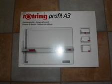 Neu rOtring Zeichenplatte profil A3 Art. R522321 Zeichenbrett Büroartikel