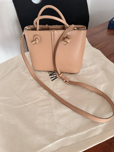 Zara damen handtasche beige - zara,