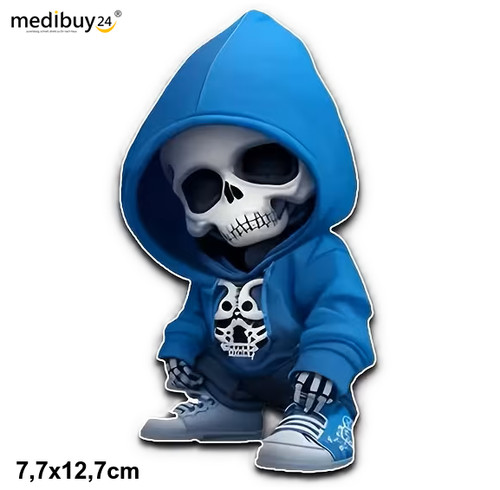 Totenkopf figur scull - figur, hoodie