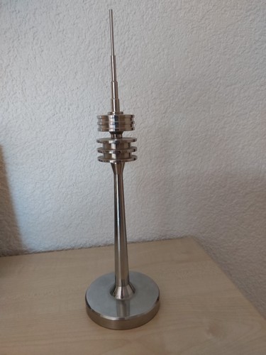 Edelstahl fernsehturm 30cm - va,
