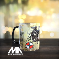 EMW R35 Tasse, schwarz/weiß