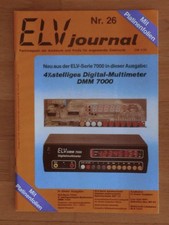 Elektronik-Zeitschrift – ELV journal Nr. 26, März/April 1983