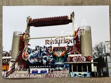 XXL Foto Karussell REVOLUTION Top Spin Huss 1996 Naisse - Kirmes Modellbau