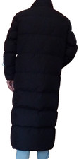 Daunenmantel Herren schwarz