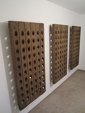 Rüttelbrett Rüttelpult Sekt Champagner Weinregal 60 Fl. inkl. Montageset Eiche