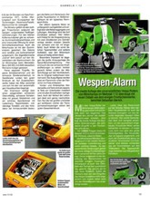 PIAGGIO VESPA 50 Sp MOTORROLLER in 1-12 v. MINICHAMPS..ein Modellbericht #1011f