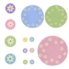 Tischset Filz Blumen