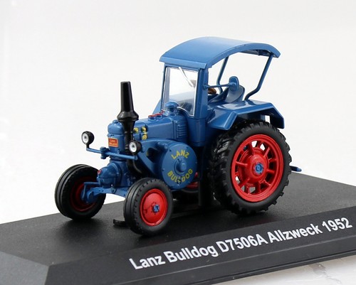 Lanz bulldog d7506a - bulldog, blau