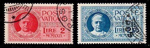 1929 vatikanstadt komplette - 1929,