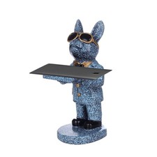 Kreative Bulldogge Uhr Stand