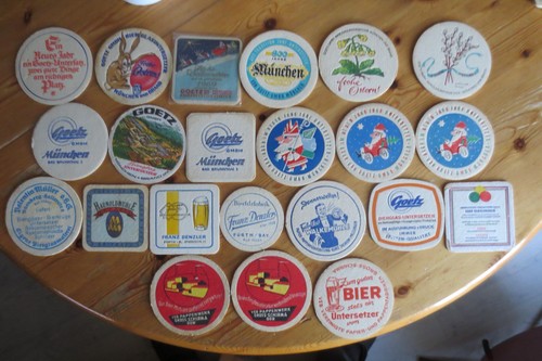 Alter brauerei bierdeckel - brauerei,