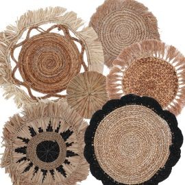Wanddeko natur seegras - natur,