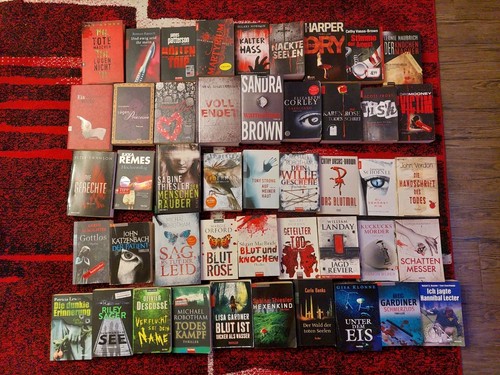 46x thriller bücherpaket sehr - thriller,