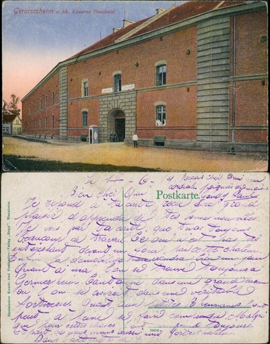 Ansichtskarte germersheim - ansichtskarte,