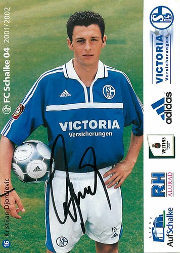 Schalke autogrammkarte - fc,