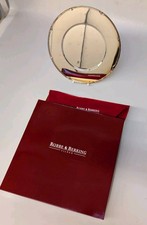 Robbe & Berking Platzteller Alt-Faden 925er Silber Halbmond Krone 703 Gramm