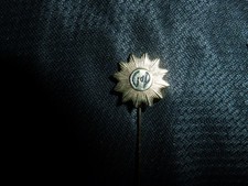 " goldene Anstecknadel -Gewerkschaft der Polizei