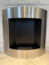 Edelstahl Wandkamin für