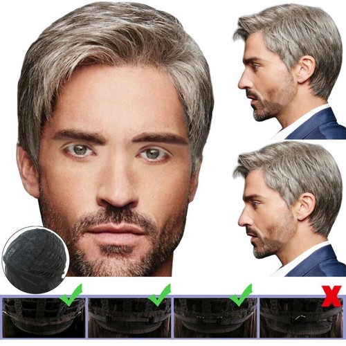 Herren männer echthaar - herren,