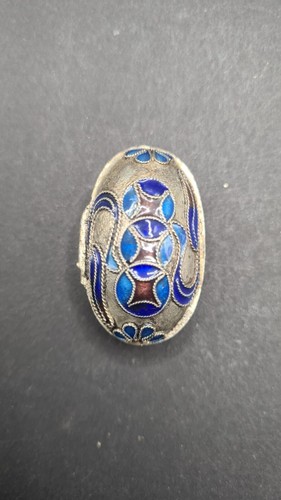 Emaille cloisonne schmuckdose - emaille,