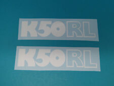 Hercules K 50 RL Seitendeckel Sticker Schriftzug Dekor Aufkleber Bj.1977-80