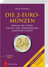 DIE 2 EURO MÜNZEN Katalog der Umlauf und Sondermünzen Münzkatalog BUCH 2025