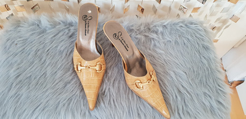 High heel pantoletten mules - heel,