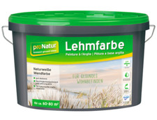 Lehmfarbe Naturweiss