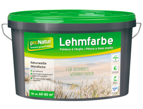 Lehmfarbe naturweiss - lehmfarbe,