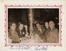 Abbott & Costello Signed