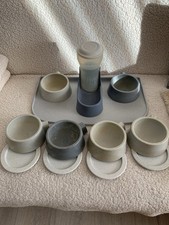 Tupperware Futterstation "Harmonie" mit Zubehör Konvolut