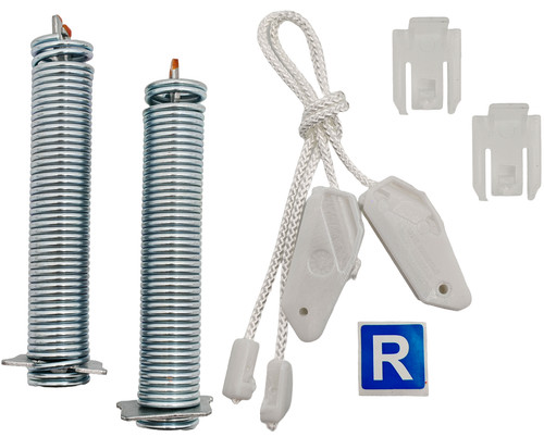 2er set seilzug feder tür - set,