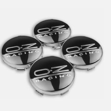 4x 60mm Für OZ Racing Nabendeckel Felgendeckel Nabenkappe Ersatz Satz Schwarz
