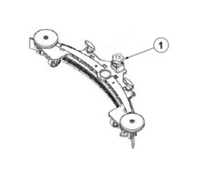 Nilfisk Saugbalken Saugfuß