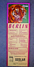 1967 plakat CIRCUS BERLIN