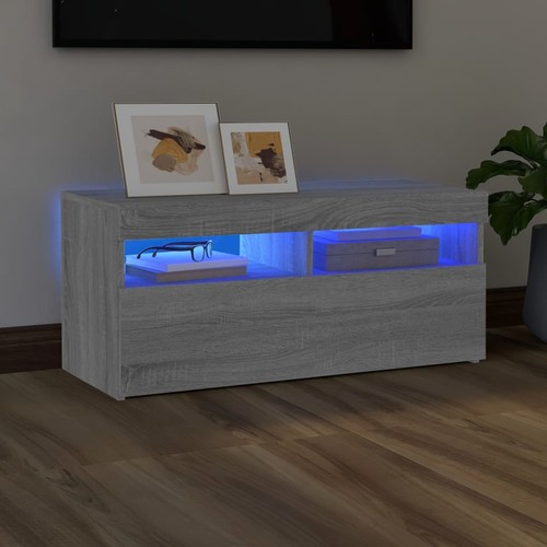 Schrank mit led - tv-schrank,