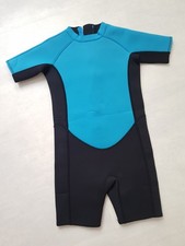 Neopreanzug Unisex 122/128 TCM Tchibo Badeanzug blau schwarz