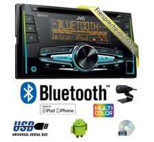 JVC KW -R920BT 2 DIN Autoradio mit Bluetooth USB AUX