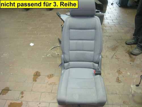Sitz reihe rechts vw touran - sitz,