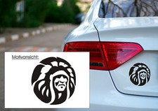 KFZ Aufkleber - INDIANER - Indianerkopf - Häuptling - Autoaufkleber