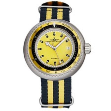 Zeno Men's Diver Yellow Dial