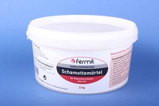 Fermit Schamottemörtel 3 kg Mörtelmasse Kamin Kachelofen Herd Grillplatz | z1k