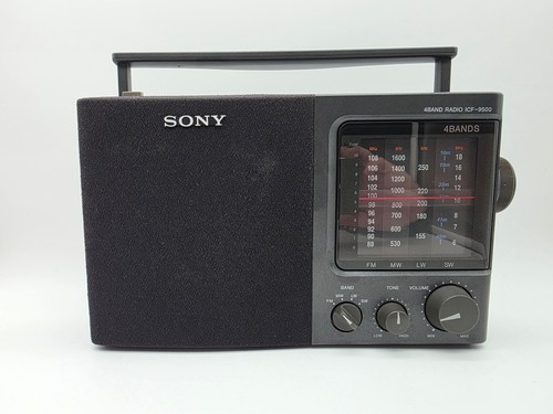 Sony icf 9500 band - sony, 4-band