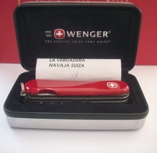 Wenger Echtes Schweizer Offiziersmesser neu in Originalbox, Funktionsbeschreibg