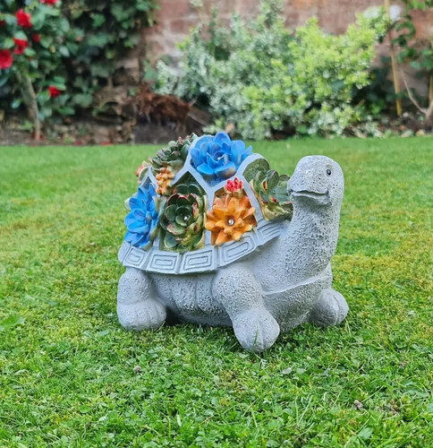 Gartendeko solar schildkröte - gartendeko,