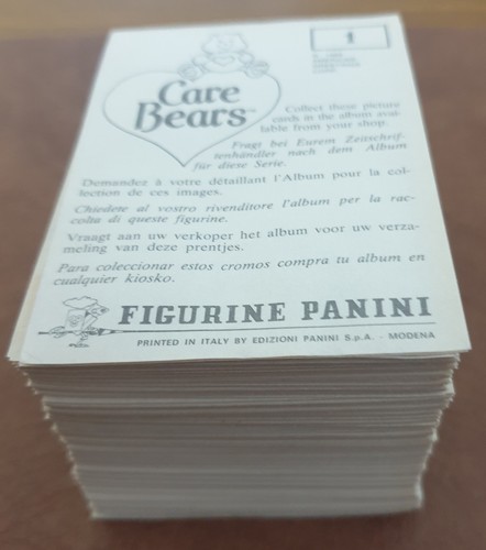 Panini care bears 1985 - care,