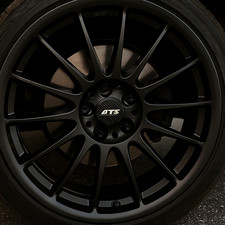 1x ATS STREETRALLYE 4-LOCH racingschwarz 7.0Jx17 4x100 ET45 17 Zoll Alufelge NEU