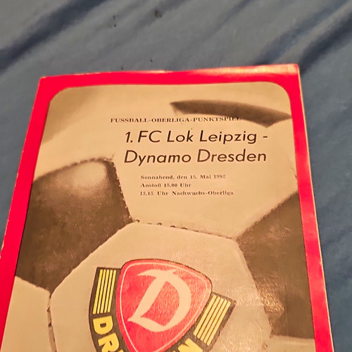 Fußballprogramm fc lok - fußballprogramm:,