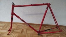 Rennradrahmen Stahl KOGA MIYATA, Rot, 80er, RH 60, mit Gabel